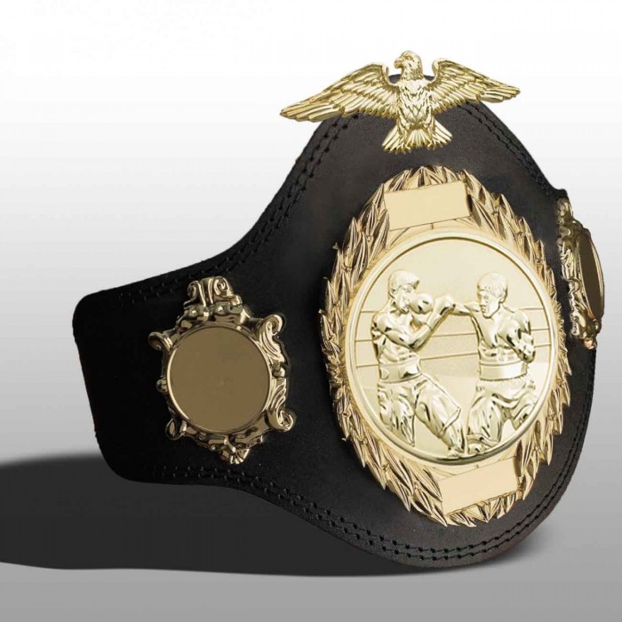 BOXING TITLE BELT - PLT288/G/BOXG - AVAILABLE IN 4 COLOURS